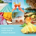 thumbnail image 4 of Yankee Candle Car Air Fresheners, Hanging Car Jar Ultimate, Neutralizes Odors Up To 30 Days, Bahama Breeze, 4 Packs, 4 of 7