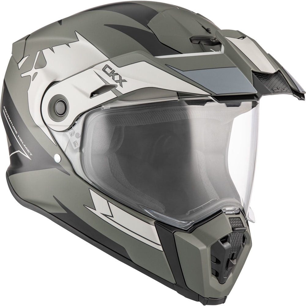 CKX Atlas Motorcycle Full Face Helmet Scorpio Gray Grey 514792
