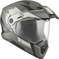 thumbnail image 2 of CKX Atlas Motorcycle Full Face Helmet Scorpio Gray Grey 514793, 2 of 7