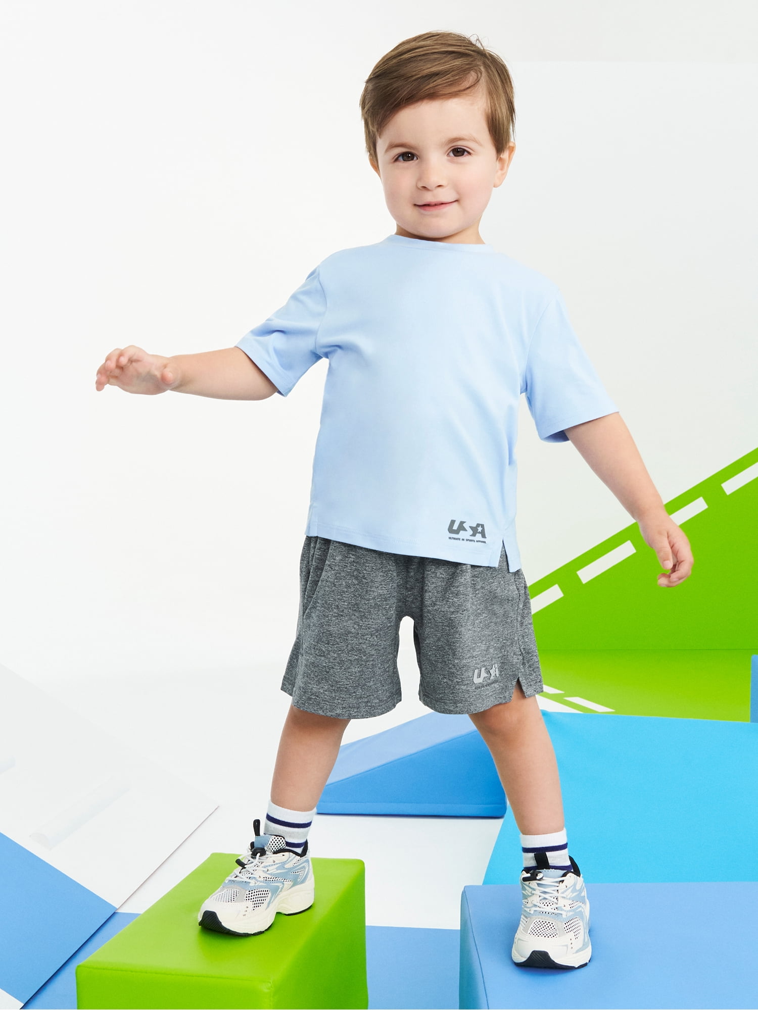 Garanimals Activewear Toddler Boy Athletic T-Shirts, 3-Pack, Sizes 2T–6T