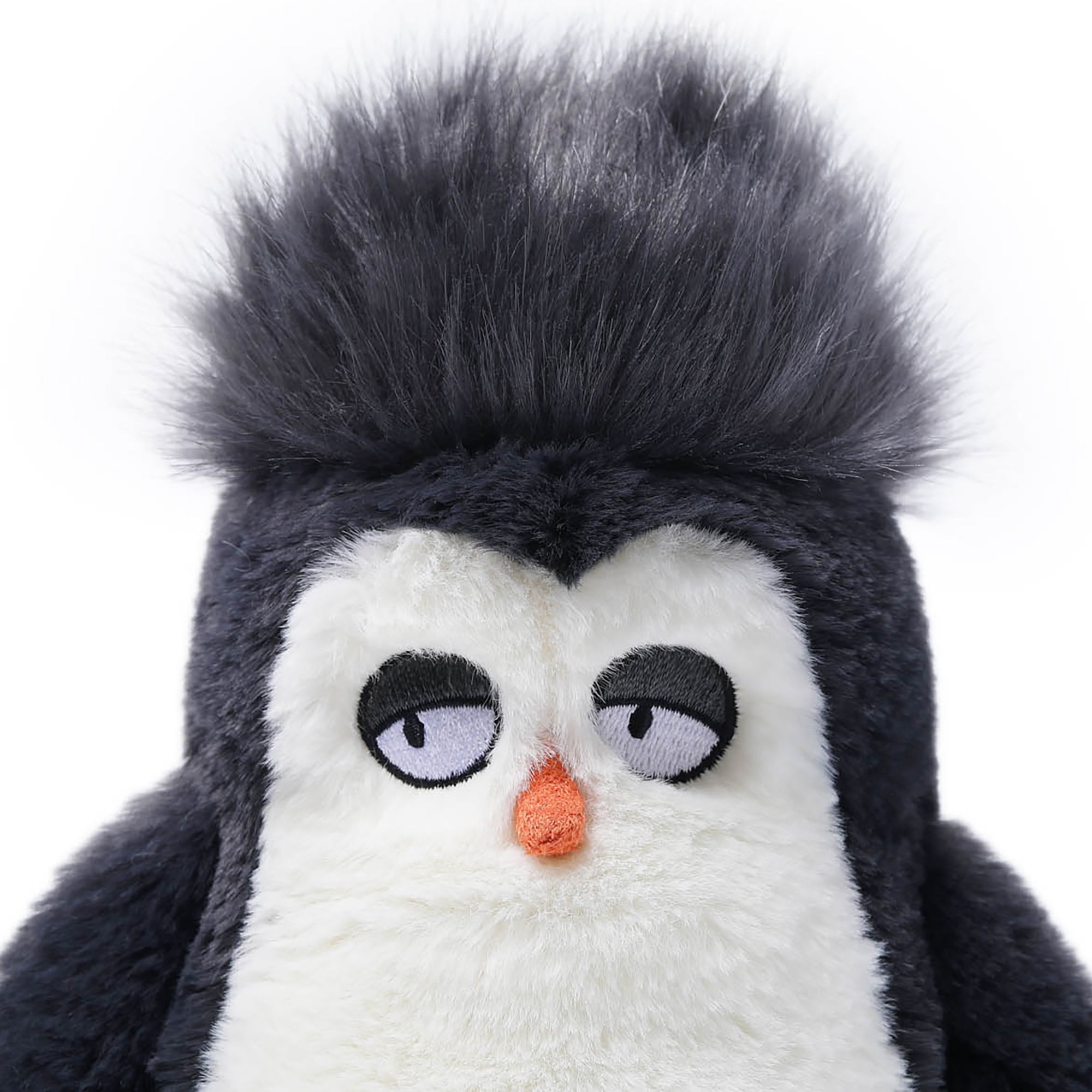 McHugs: Ocean Series - Straight Hair Penguin - 7" Black & White Stuffed Animal Plush, Soft Weighted Cuddle Toy, Cozy Play Companion, Baby-Toddler-Kids