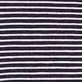 thumbnail image 4 of MAISON JULES Womens Navy Striped Jewel Neck Above The Knee Shift Dress M, 4 of 4