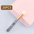 thumbnail image 2 of tredstone 20 Pieces Lash Shampoo Brushes Cosmetic Lash cleaner Peel Off Remover Tool Black, 2 of 5