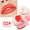 02 Tangerine, variant on Julystar Jelly Lip & Cheek Balm, 8 Shades Moisturizing Glossy Lip Tint, Long Hydrating Formula Creates Plump Glass Lips for Daily Makeup