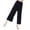 Black, variant on JIUKE Wide Leg Pants for Women Summer Elastic Waisted Casual Baggy Comfy Ankle Length Trousers with Pockets Size XL