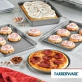 Farberware 4 Piece Nonstick Bakeware Toaster Oven Set, Gray