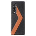 thumbnail image 3 of Techcircle Case for Samsung Galaxy Z Fold 4 7.6" inch 2022, PU Leather Backplane Secure Warp Wireless Charging Anti-fall Shockproof Anti-fingerprint Luxury Elegant Folding Case Black, 3 of 8