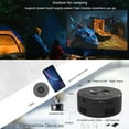 thumbnail image 3 of MUSICOZY Movie Portable Projector Low Noise Video Projector 1080p TV Projector Mini Projector Wired Same Screen 200 Inch Large Projection Screen Home Projector Smart Projector Tech Gadgets Mini TV, 3 of 9