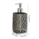 thumbnail image 3 of Dispensador de Jabón de Manos de 450 Ml | Bomba de Plástico Rellenable | Elegante Estación de Baño para Encimera de Cocina | Multiusos para Jabón Líquido, Loción, Champú, Gel de Ducha, Enjuague Bucal, 3 of 6