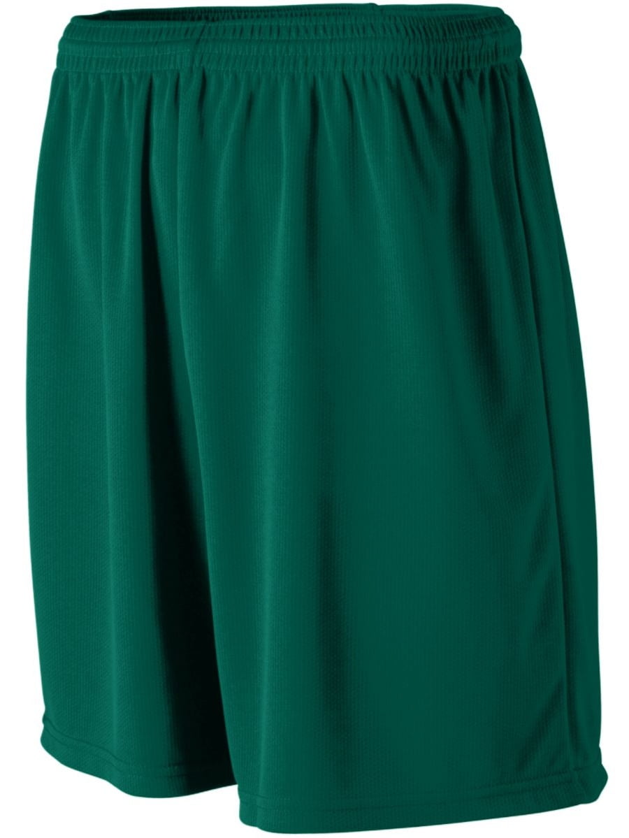 Adult Wicking Mesh Soccer Short Green Small