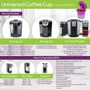 Perfect Pod Universal Fit Single Serve Value Pack with EZ-Scoop & Reusable K-Cup® Coffee Filter