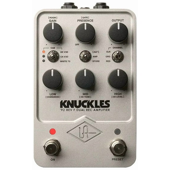 Universal Audio KNUCKLES '92 REV F Dual Rectifier Pedal