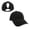 Black, variant on ZQUUVOU Unisex Couple Denim Baseball Cap Vintage Washed Classic Dad Hat Sun Protection Outdoor Streetwear Fashion Black