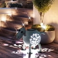 thumbnail image 3 of 1Pc Sheep Modeling Solar Light Garden Landscape Light Outdoor Night Lamp Silver, 3 of 8