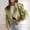Green, variant on Women's Jackets and Cardigans Casual Pockets Printed Long Sleeve Jacket Plaid Coat