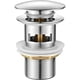 thumbnail image 1 of Tapón de lavabo cromado, material duradero que garantiza la longevidad, galvanoplastia multicapa que ofrece protección, fácil instalación que lo hace fácil de usar, 1 of 5