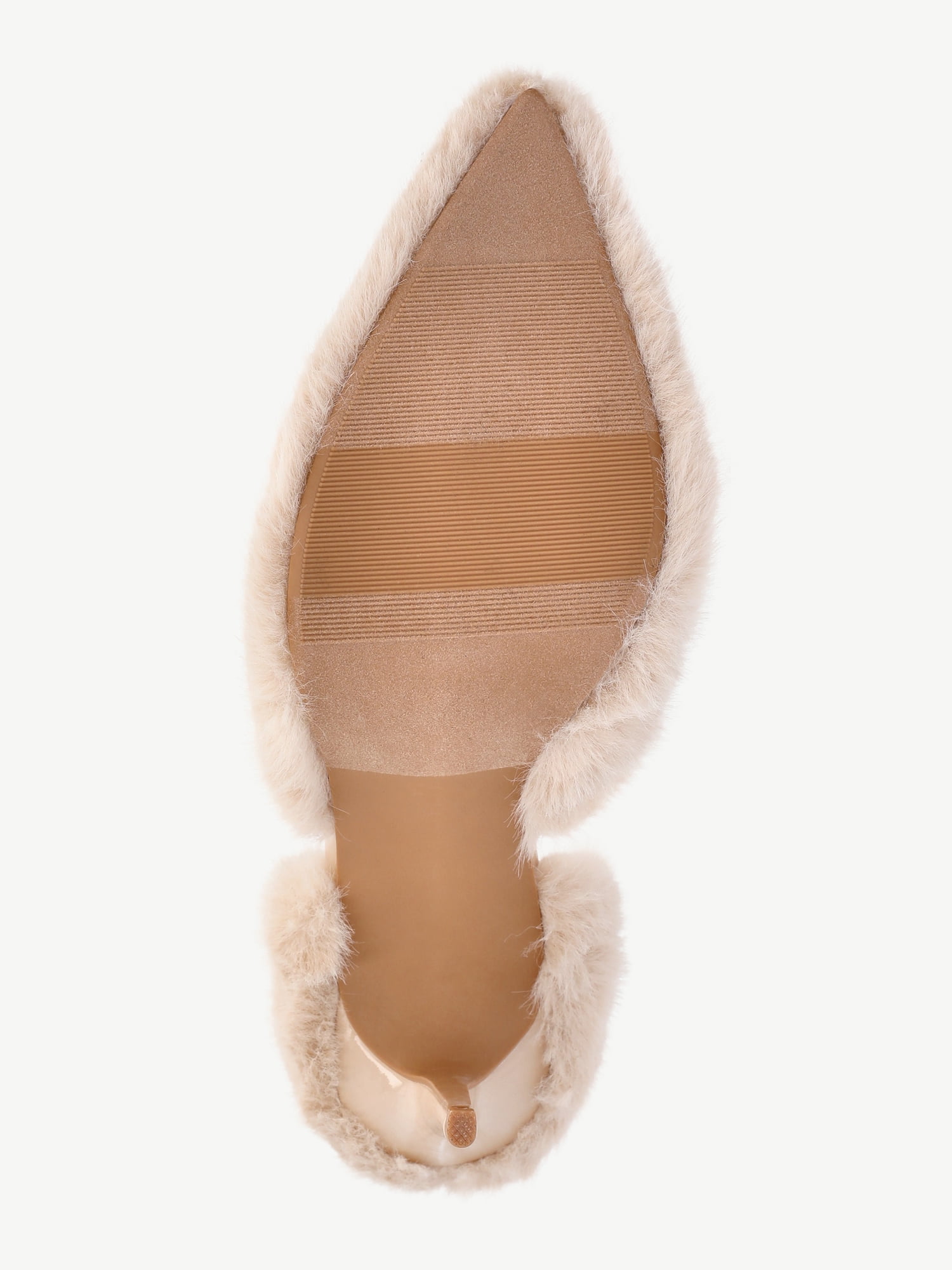 Scoop Women's Faux Fur Stiletto Heels