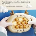 thumbnail image 4 of Consola de juegos con burbujas Pop Quick Push, juguetes divertidos tipo Whac-A-Mole para niños y niñas, juguetes antiestrés para adultos, conejito rosa, 4 of 5