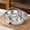 D, variant on 304 Food-Grade Stainless Steel Divided Serving Tray - Rustproof, Dishwasher Safe, Non-Toxic | for Home Kitchen, Snacks, Condiments, Camping