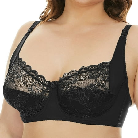 

Zuwimk Bras For Women Women s at Ease Contour T Shirt Bra Black M