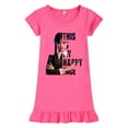 thumbnail image 1 of Wednesday Addams Robe de Fille Wednesday Addams Pyjama Manches Courtes en Soie Glacée - Fanceye, 1 of 4
