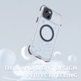 thumbnail image 5 of Allytech IP68 Waterproof Case for iPhone 15 - Built-in Screen Protector - Wireless Charging - Full Body Protection Hard PC Shockproof Anti-Fall Transparent Matte Hybrid Back Case, Black, 5 of 16