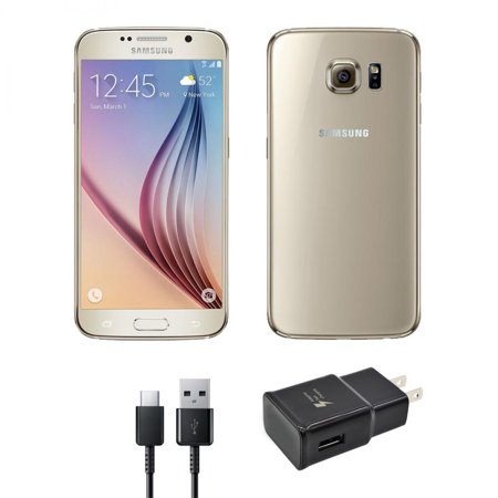 Refurbished Samsung Galaxy S6 32GB GSM Unlocked Gold Platinum (Good