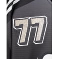 thumbnail image 4 of Camiseta tipo jersey de fútbol STAR WARS Rebels de malla negra y plateada, 4 of 4