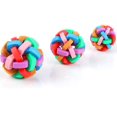 thumbnail image 5 of 3 uds. Pelotas para perros, juguete tejido para masticar mascotas, juguetes para moler los dientes, juguetes antimordidas, perros pequeños y perros medianos, pelotas para mascotas, 5 of 5