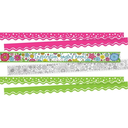 UPC: 0704068040274 | Barker Creek Garden Oasis Double-Sided 35 x 3 Border 38/Set (4027)