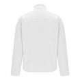 thumbnail image 5 of DPTALR George Men's Casual,Personalized Fashion Fleece Sweatshirt,White,Big and Tall Men XL, 5 of 7