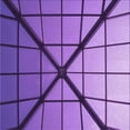 thumbnail image 1 of Ahgly Company Indoor Square Patterned Purple Amethyst Purple Area Rugs, 7' Square, 1 of 6