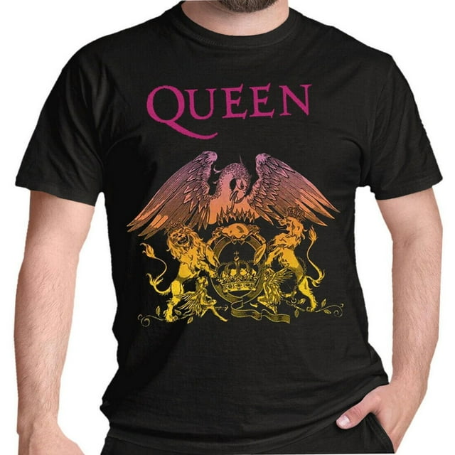 Queen Adult Gradient Crest T-Shirt