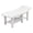 White, variant on Thanaddo Heavy-Duty Adjustable Memory Foam PU Leather Massage Table w/ Removable Headrest, 73" x 27.5", Pink