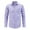 Purple, variant on Zylanna Men's Button up Shirts, Breathable Long Sleeve Plaid Turndown Collar Formal Shirts for Men Navy
