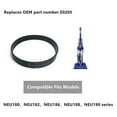 thumbnail image 5 of 4 Pack Vacuum Belt Replacement Belts for Style U E0205 Upright Vacuum Cleaner,for NEU202,NEU181,NEU180,Etc, 5 of 8