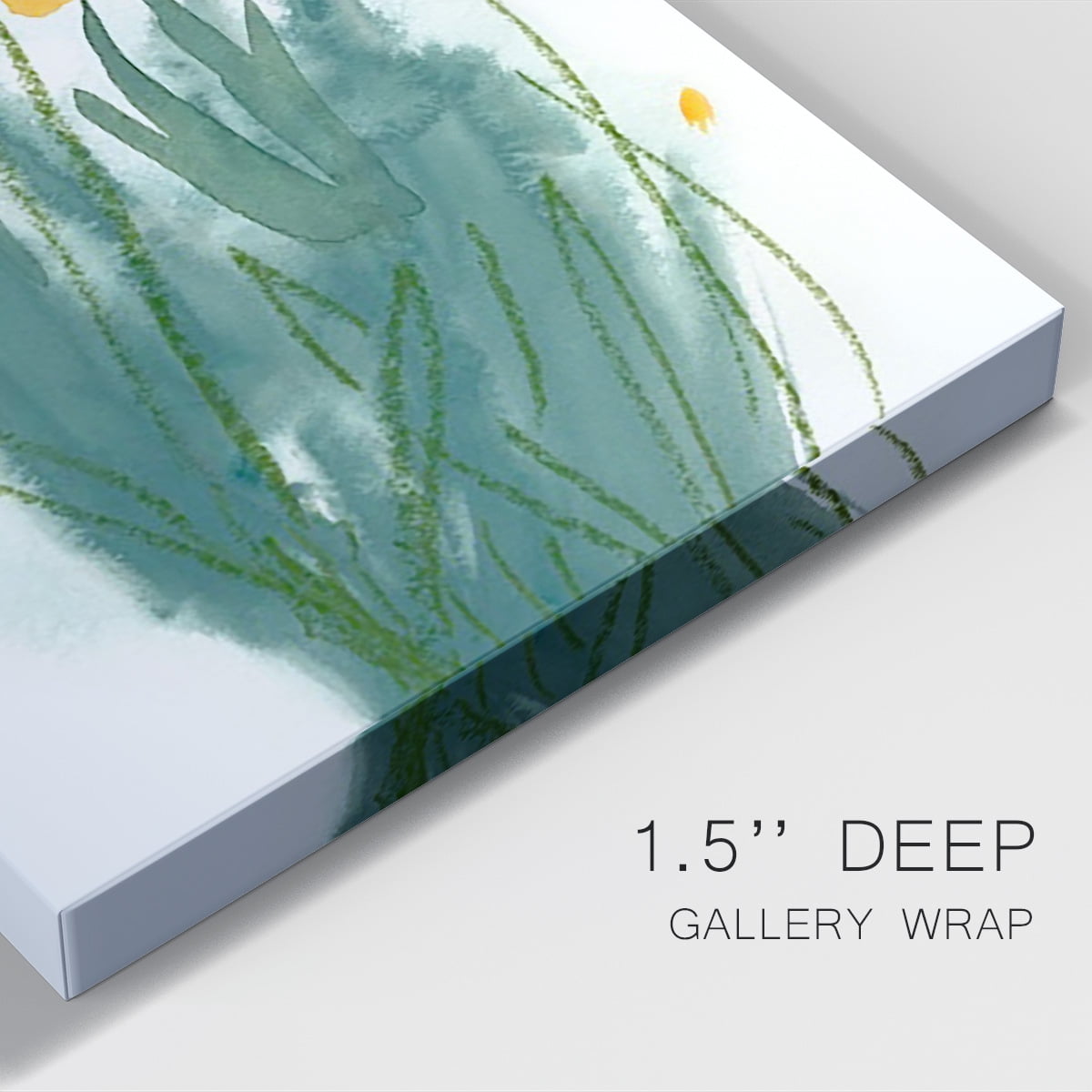 Daffodil Bunch I Premium Gallery Wrapped Canvas - Ready to Hang