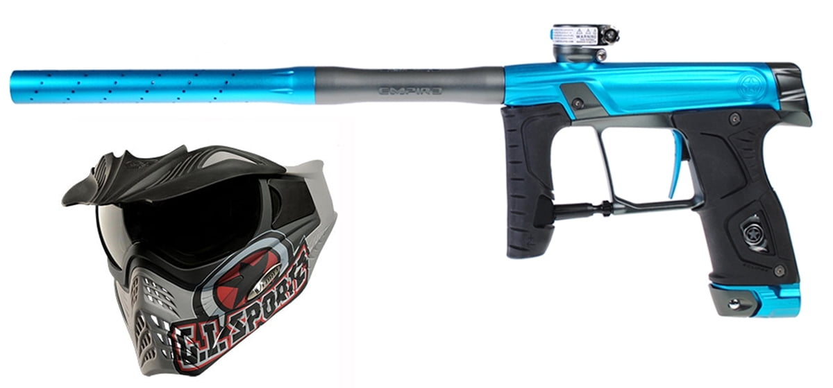 GI SPORTZ STEALTH PAINTBALL MARKER GUN W/ FREE SE GI VFORCE GRILL MASK