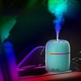 thumbnail image 2 of Humidificador de aire Humidificador para bebés, 300 ml silencioso y mini humidificador con apagado automático de lámpara para el dormitorio para hogar, ahorro Fanmusic Humidificador de aire, 2 of 6