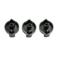 thumbnail image 2 of 3pcs AC Heater Control Knobs 121-0001-000 for Peterbilt 330 335 379 387, 2 of 10