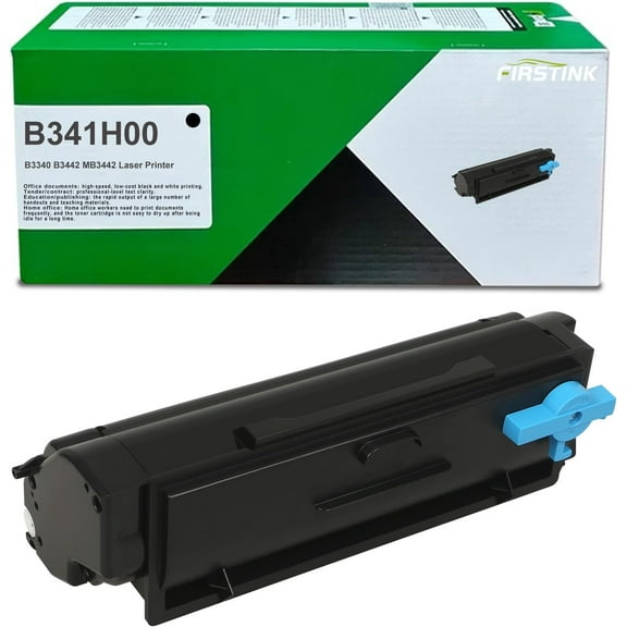 B341H00 Toner Cartridge Black High Yield 3,000 Pages [with New Chip] B341H00 Black Toner Compatible for B3340 B3442 MB3442 Laser Printer(1-Pack)