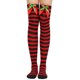 thumbnail image 1 of Xiao Hua 1 par de calcetines por encima de la rodilla, hasta la rodilla, para mujer, para cosplay, uso diario, color rojo, 1 of 2