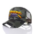 thumbnail image 1 of Thinking Cap Print Snapback Caps Ombre Lighting Adult Mesh Trucker Hat Stranger Things Season 4 Costume Holloween Hat Cap YP00356-60cm for adult Gao Jinjia LED, 1 of 2