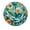 FFclock058, variant on ZXCXRQFa Red Poppy Flowers Wall Clocks for Living Room Decor,Kitchen Clocks Wall Battery Operated - 10 Inch Round Bathroom Wall Clock Silent Non-Ticking