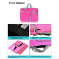 thumbnail image 2 of IClover 13 Inch Waterproof Thickest Protective Slim Laptop Case for Macbook Apple Samsung Chromebook HP Acer Lenovo Portable Laptop Sleeve Liner Package Notebook Case Soft Sleeve Bag Case Pink, 2 of 8