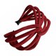 thumbnail image 3 of Qarigey Diademas con nudo de Color sólido para mujer, diadema sencilla, diadema para niña, lazo giratorio, nudo, tela para atar, lazo para el pelo, Accesorio para el cabello vino rojo Qarigey AP1169-05, 3 of 6