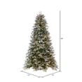 thumbnail image 3 of Vickerman 10' x 72" Frosted Douglas Fir Artificial Pre-Lit Christmas Tree, Warm White 3mm LED Lights., 3 of 5