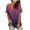 05 Hot Pink, variant on XIAfhje Women Oversized T Shirts Loose Plain V Neck Short Sleeve Tshirts Basic Summer Tops Casual Baggy Tops Blouse Gradient Printed Graphic Tee Shirts