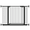 Black, variant on White Pressure Mounted Baby & Pet Gate 29.5"-45.3" Wide with Wall Protector, No Drill Walk Through Safety Gate for Doorways & Stairs