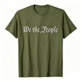 thumbnail image 5 of We The People T Shirt for Men Summer Short Sleeve Crewneck Loose 4th of July Shirts Patriotic T-Shirts, 5 of 5